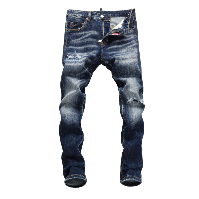 SOLA-DSQ2 New Man Hole Jeans