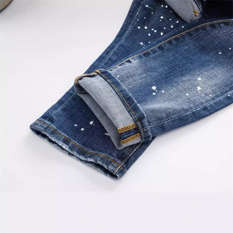 SOLA-DSQ2 New Man Hole Jeans