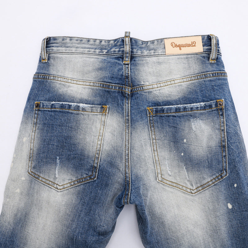 SOLA-DSQ2 New Man Hole Jeans