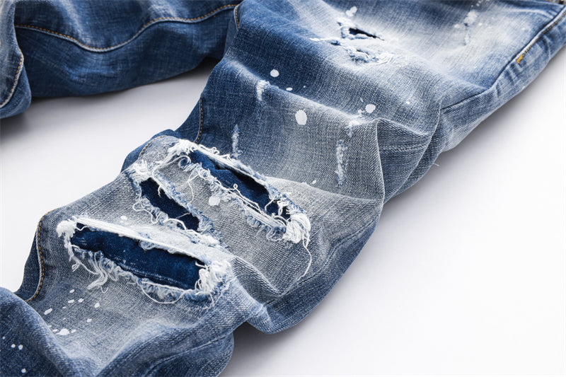 SOLA-DSQ2 New Man Hole Jeans