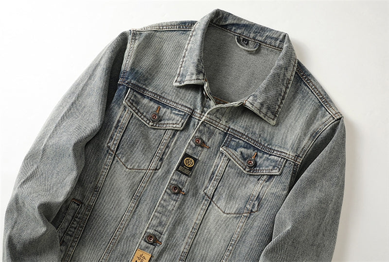 SOLA-DSQ2 New Man Ietter Denim Jacket