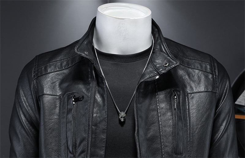 SOLA-DSQ2 New Genuine Leather Motorcycle Jackets