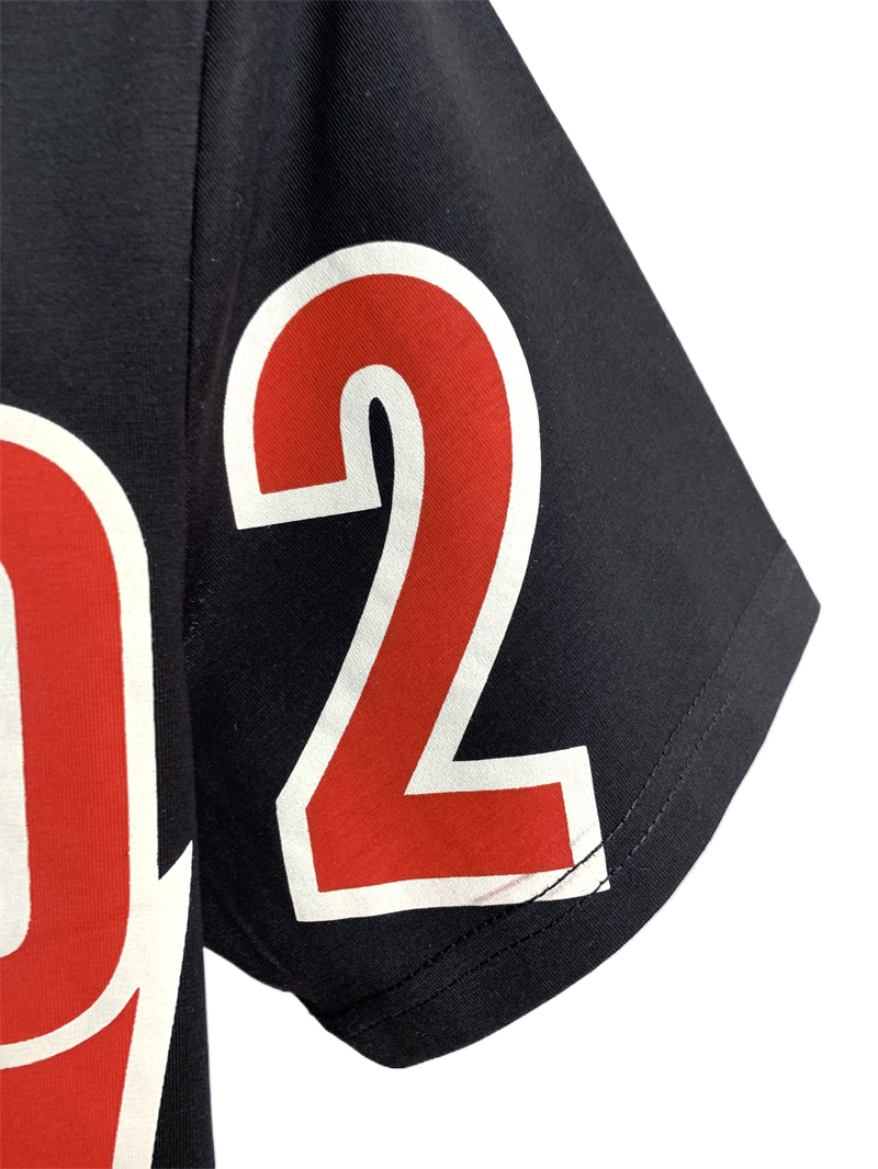 New-D2 Maple Leaf LOGO Cotton T-shirt