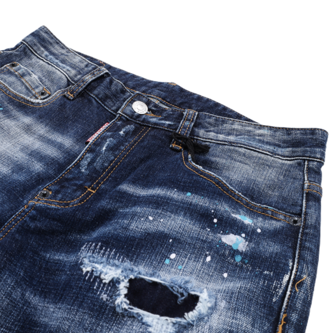 SOLA-DSQ2 Hole Process Jeans