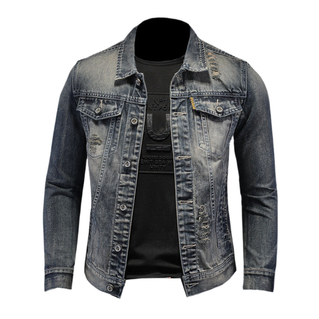 SOLA-DSQ2 2024ss Blue Denim Jacket
