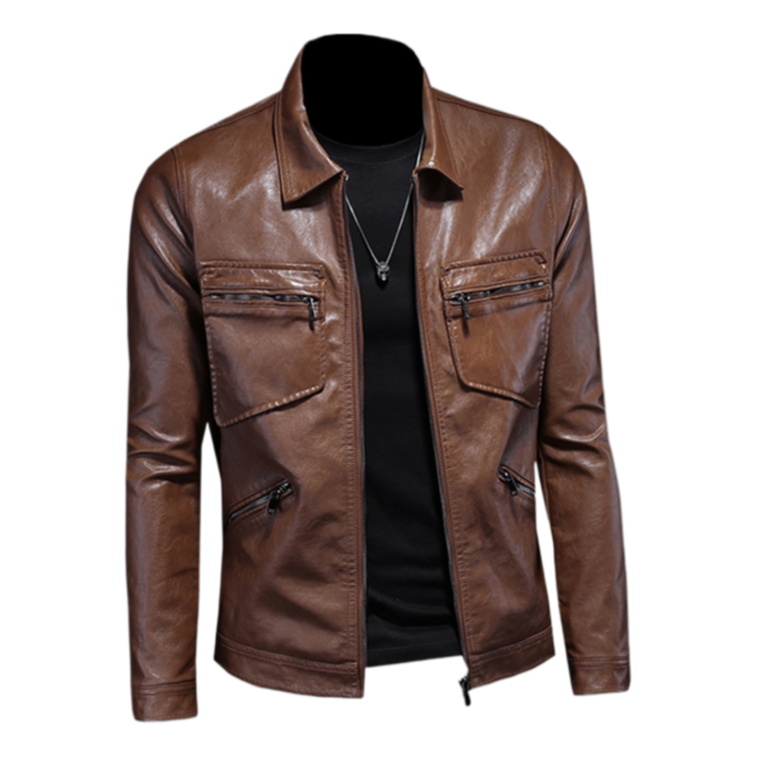 SOLA-DSQ2 New Man Leather jacket