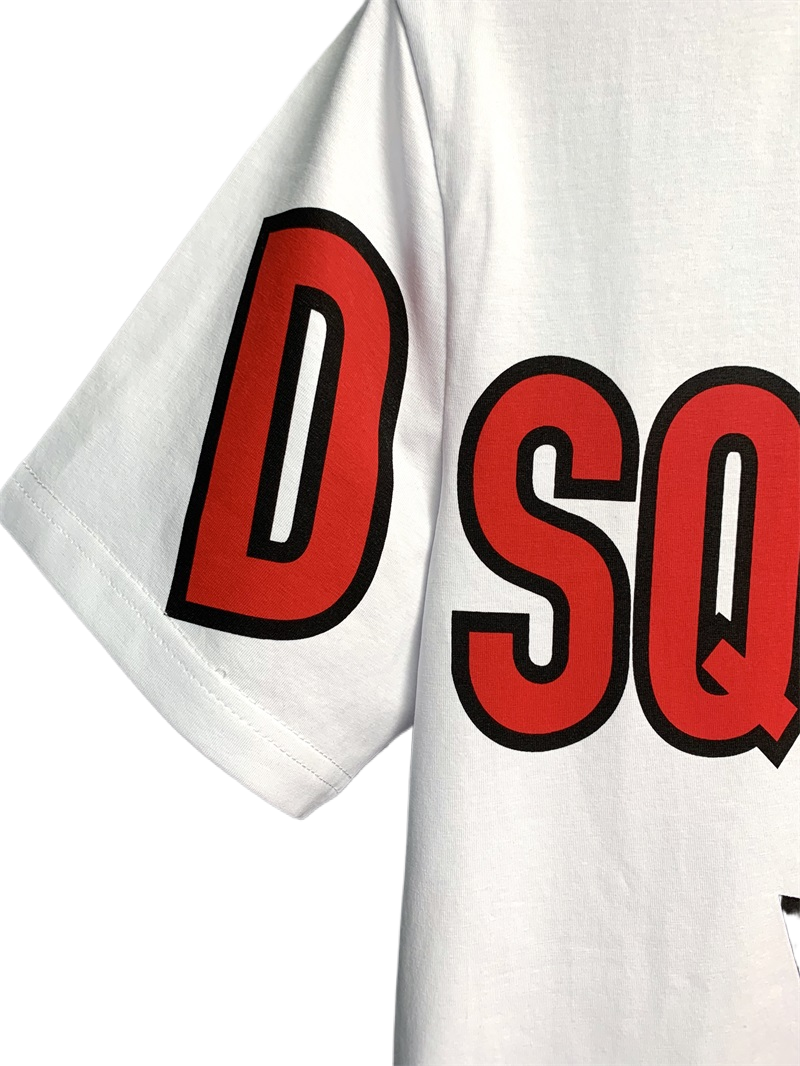 New-D2 Maple Leaf LOGO Cotton T-shirt