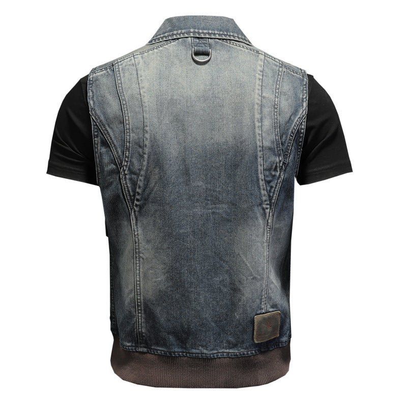 SOLA-DSQ2 24ss cowboy Denim vest