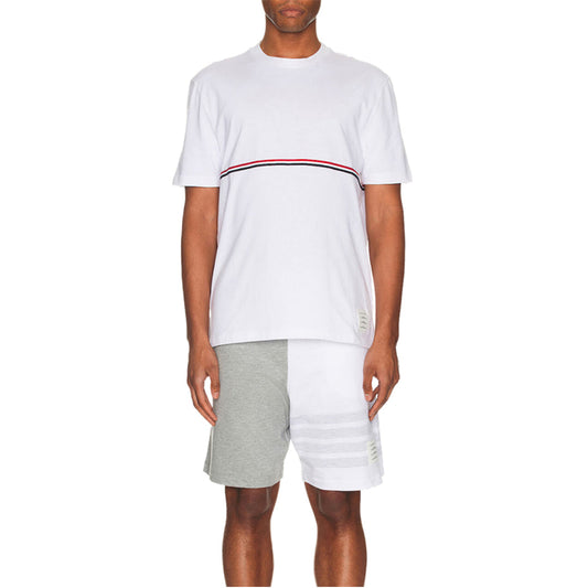 トム ブラウン メンズ コットン Tシャツ