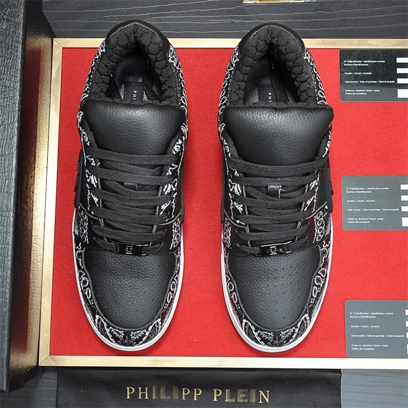 PP New Men's high-top leather Sneakers