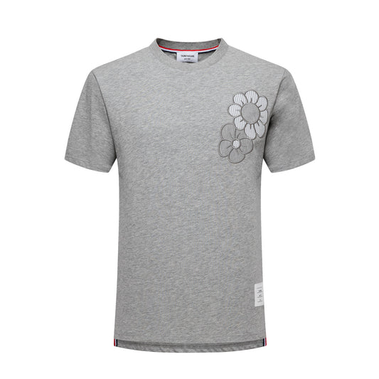 MR.TOM 花柄刺繍Tシャツ