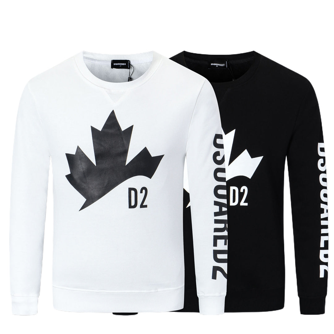SOLA-DSQ2 2024ss Maple Leaf sweatshirt