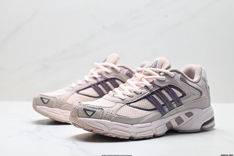 Adidas K81801550 Unisex Running Shoes #11 - Pink/Beige - image 31