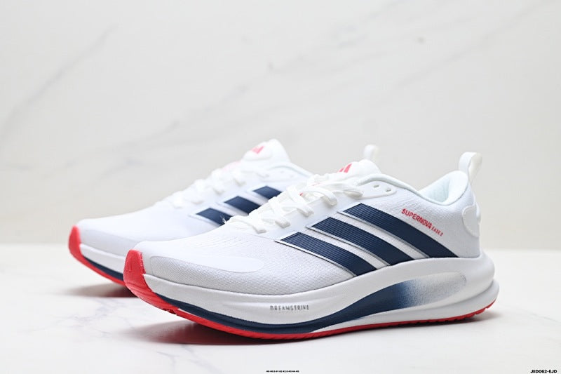 Adidas K81801550 Men's Running Shoes #7 - White/Pink - image 11