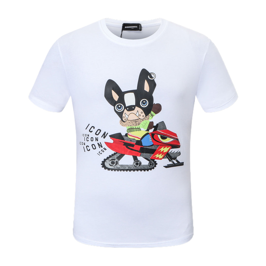 SOLA-D2 Print 2024ss Loose T-shirt