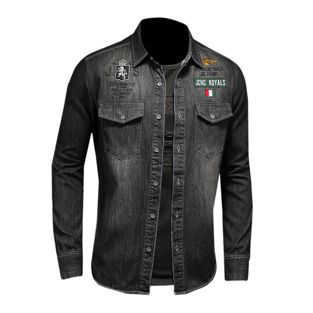 SOLA-DSQ2 Black 2024ss Denim Jacket
