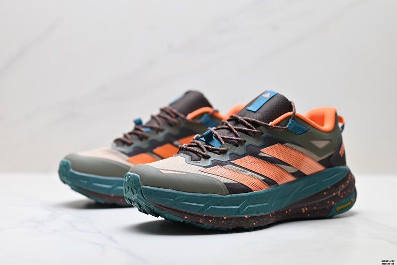 Adidas K81801550 Unisex Running Shoes #8 - Grey/Orange/Teal - image 16