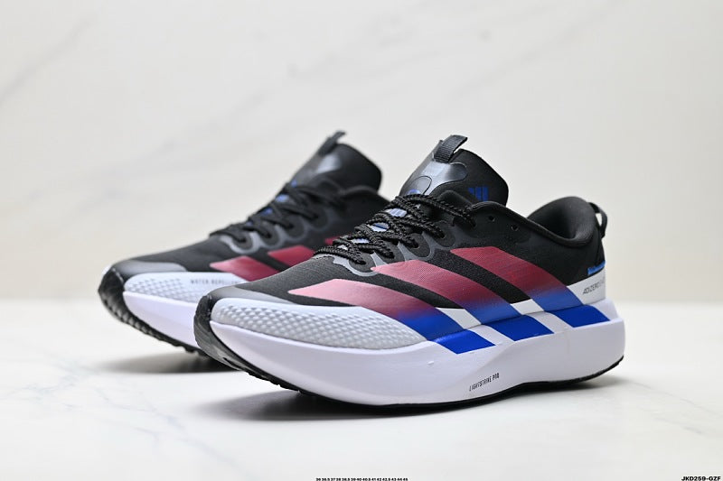 Adidas K81801550 Unisex Running Shoes #6 - Black/Red - image 6