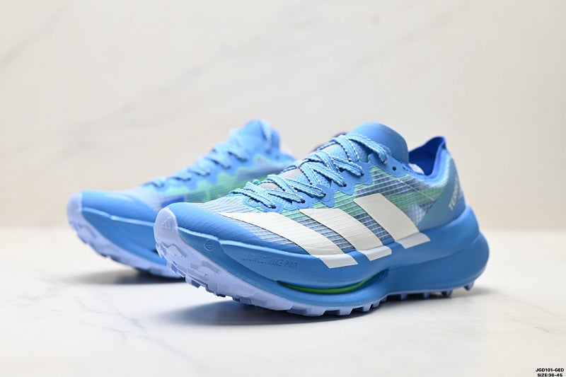 Adidas K81801750 Unisex Running Shoes #2 - Light Blue/Blue - image 16