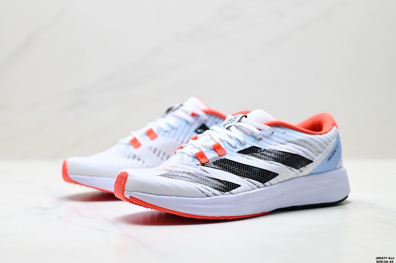 Adidas K81801450 Men's Running Shoes - White/Orange - image 11