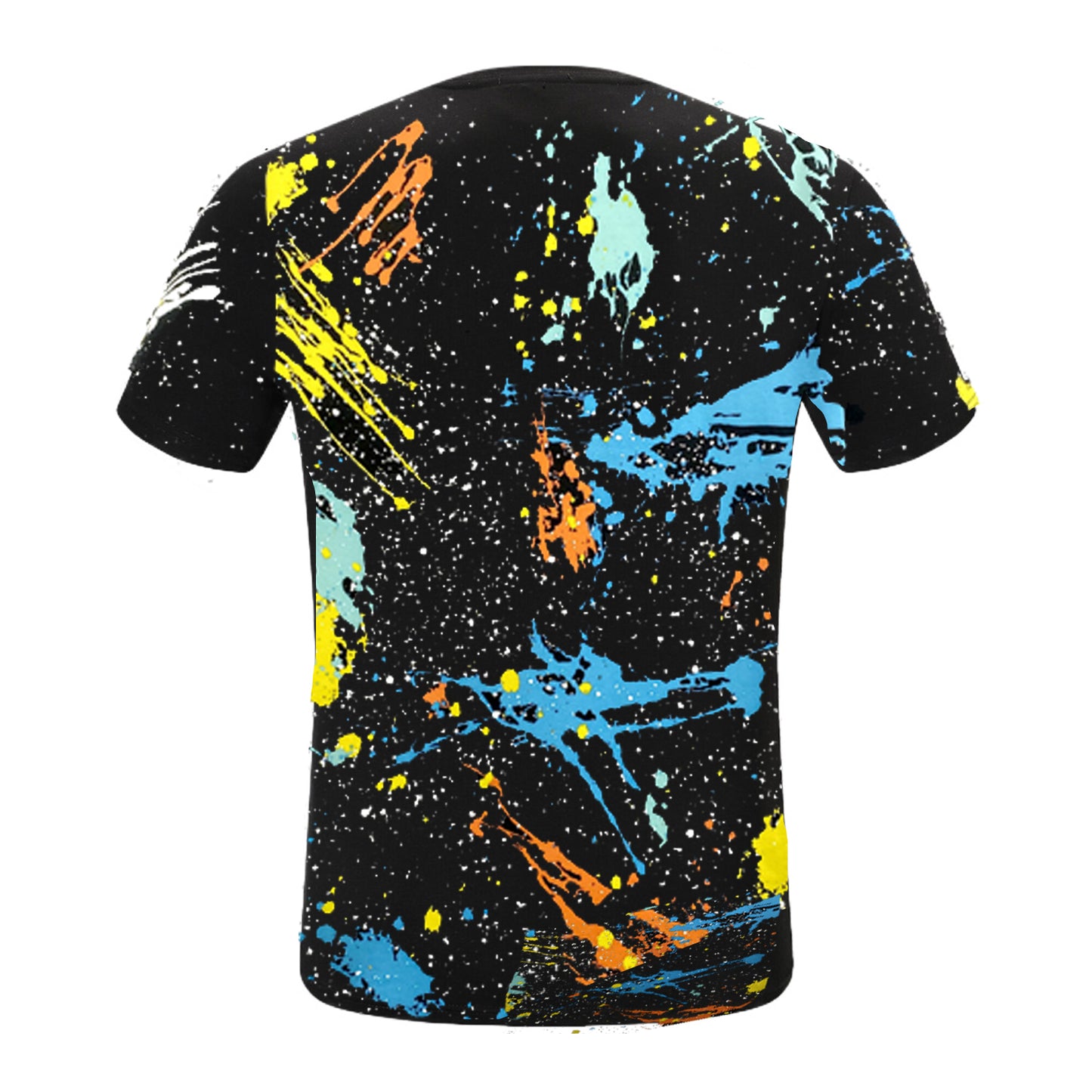 New-D2 Ink splash T-shirt