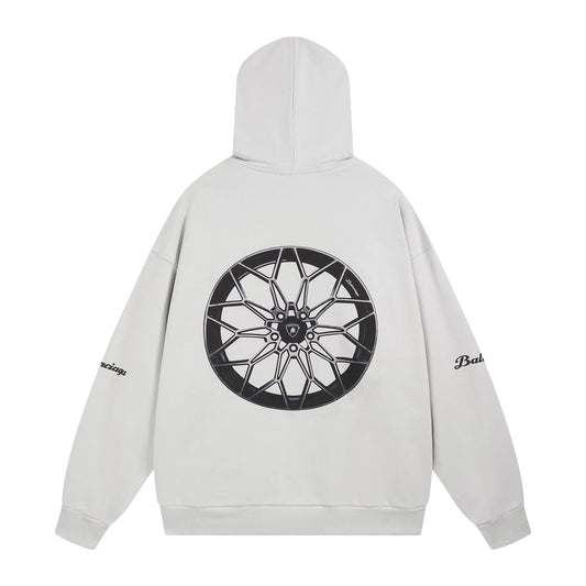 Balenciaga Allover Print Couples Matching Hoodie