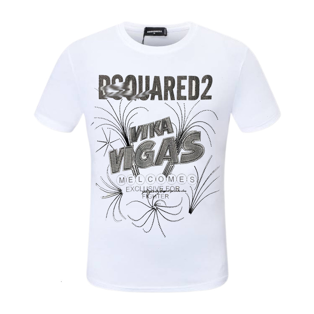 New-D2 LOGO Cotton T-shirt