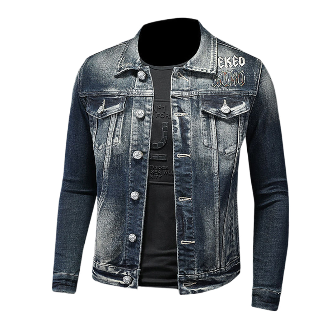 SOLA-DSQ2 Black Denim Jacket