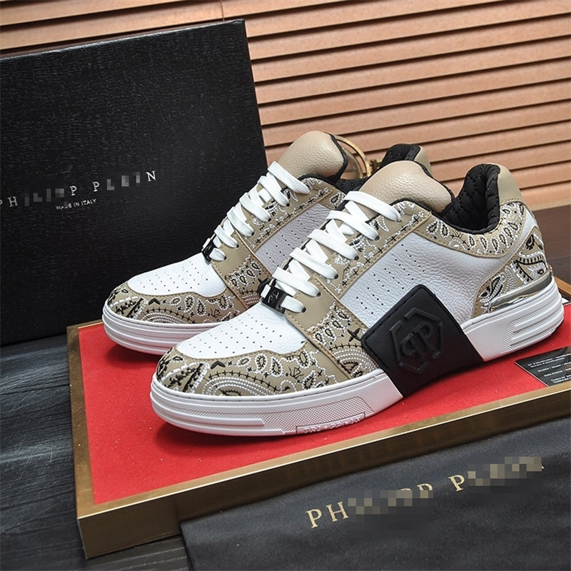 PP New Men's high-top leather Sneakers