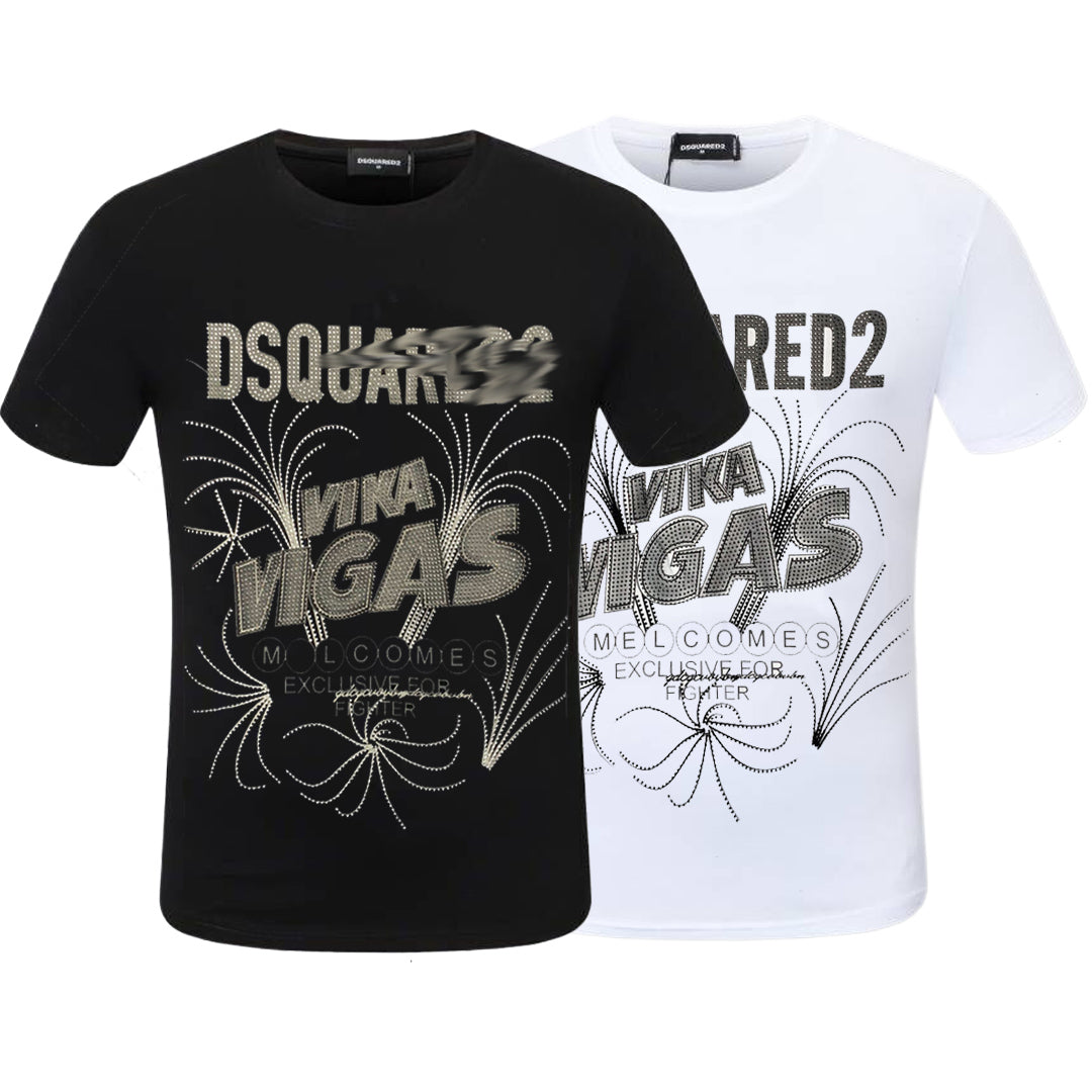 New-D2 LOGO Cotton T-shirt