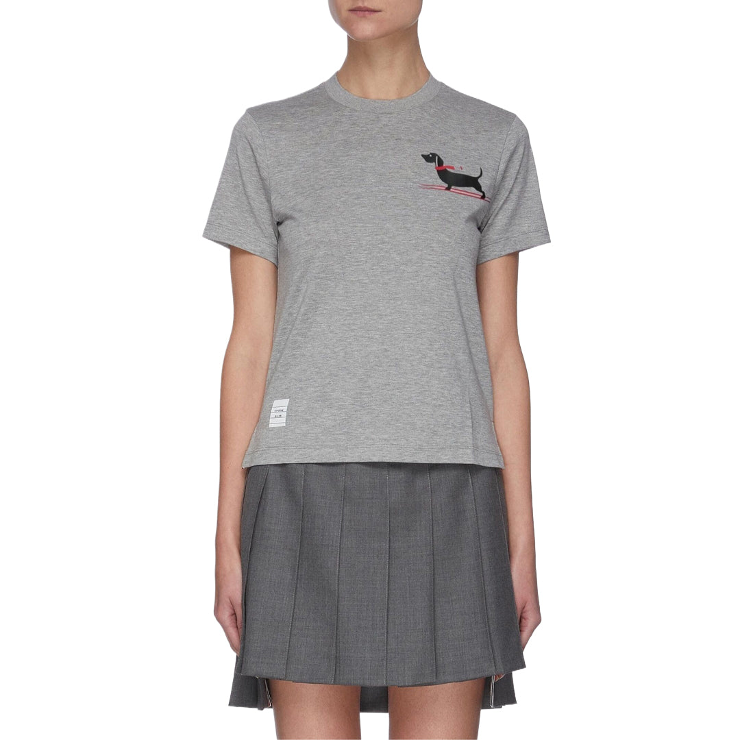 MR.TOM Ski Dog Print T-shirt