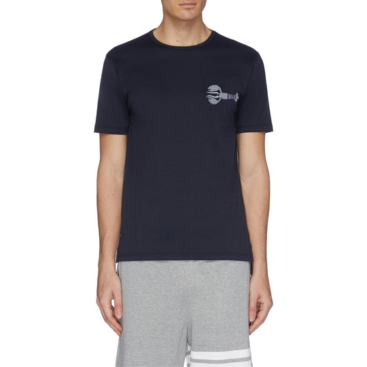 トム ブラウン 2025 コットン Tシャツ