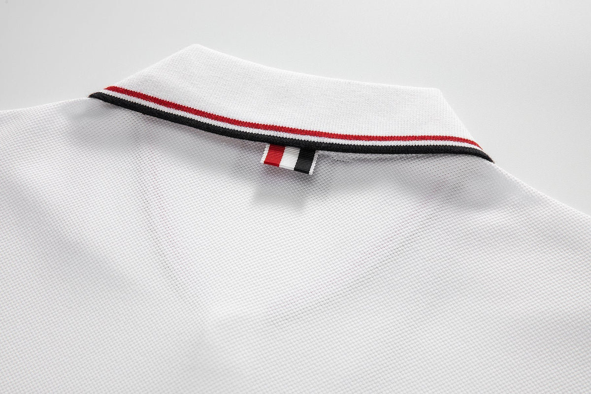 トム ブラウン 2025SS クラシック ポロシャツ