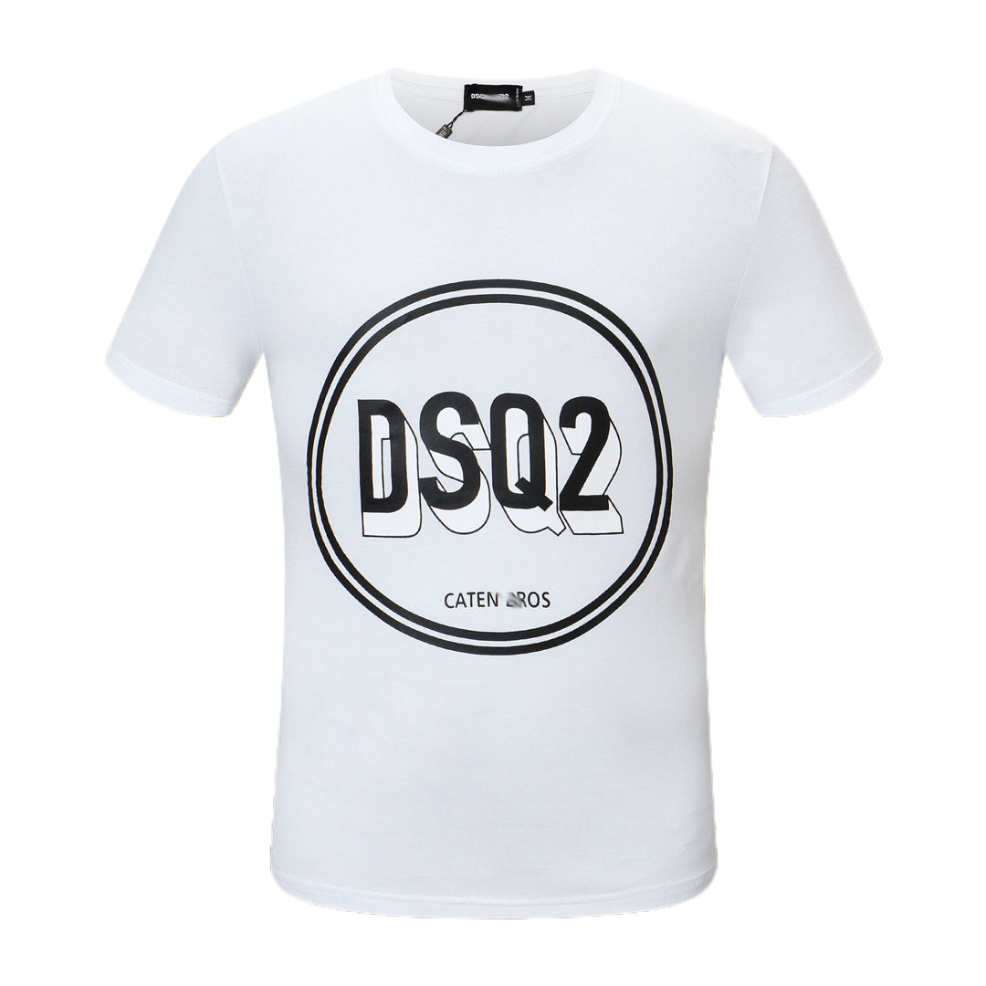 New-D2 Print 2024ss Cotton T-shirt