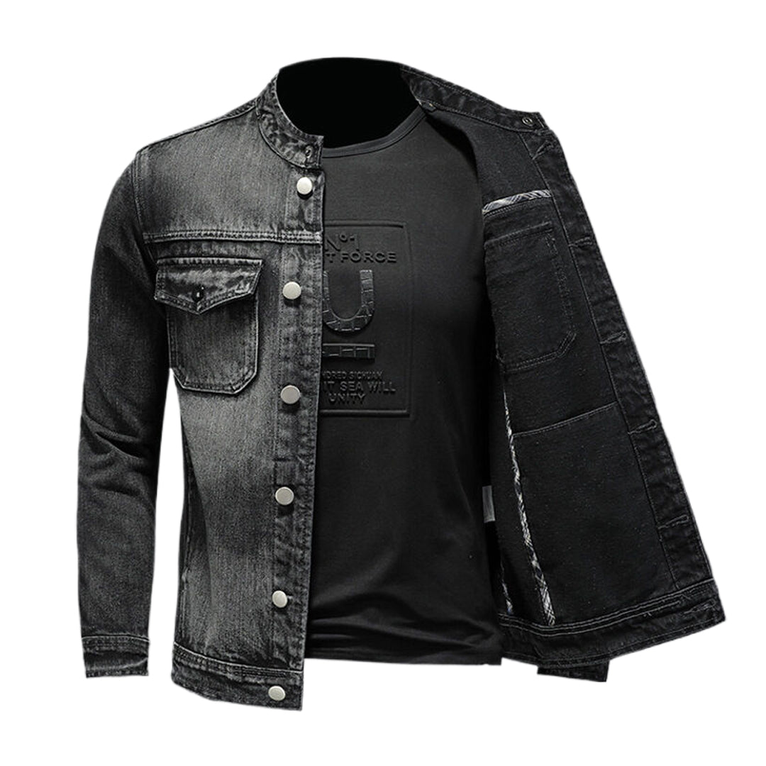SOLA-DSQ2 2024ss Black Denim Jacket