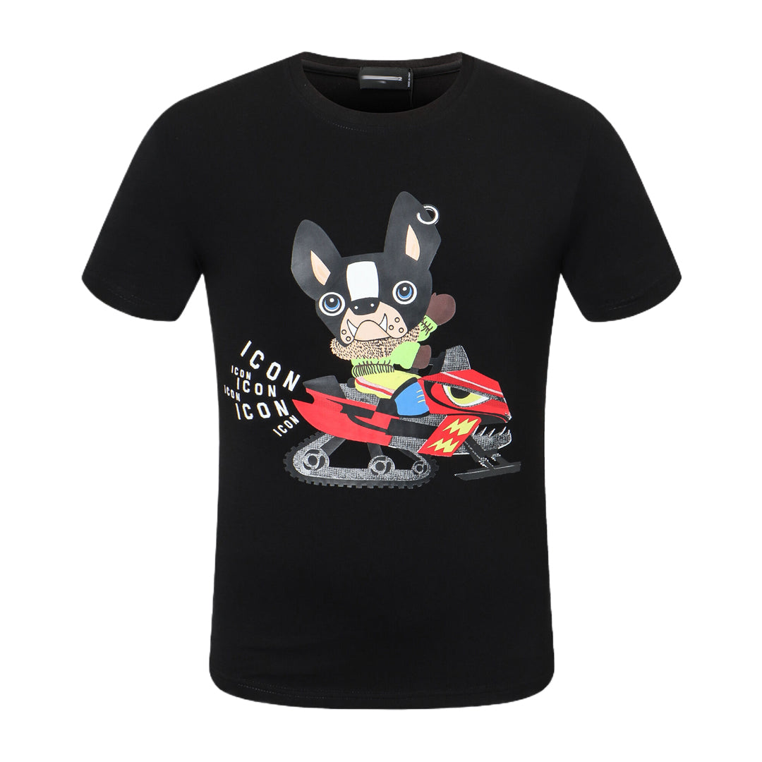 SOLA-D2 Print 2024ss Loose T-shirt