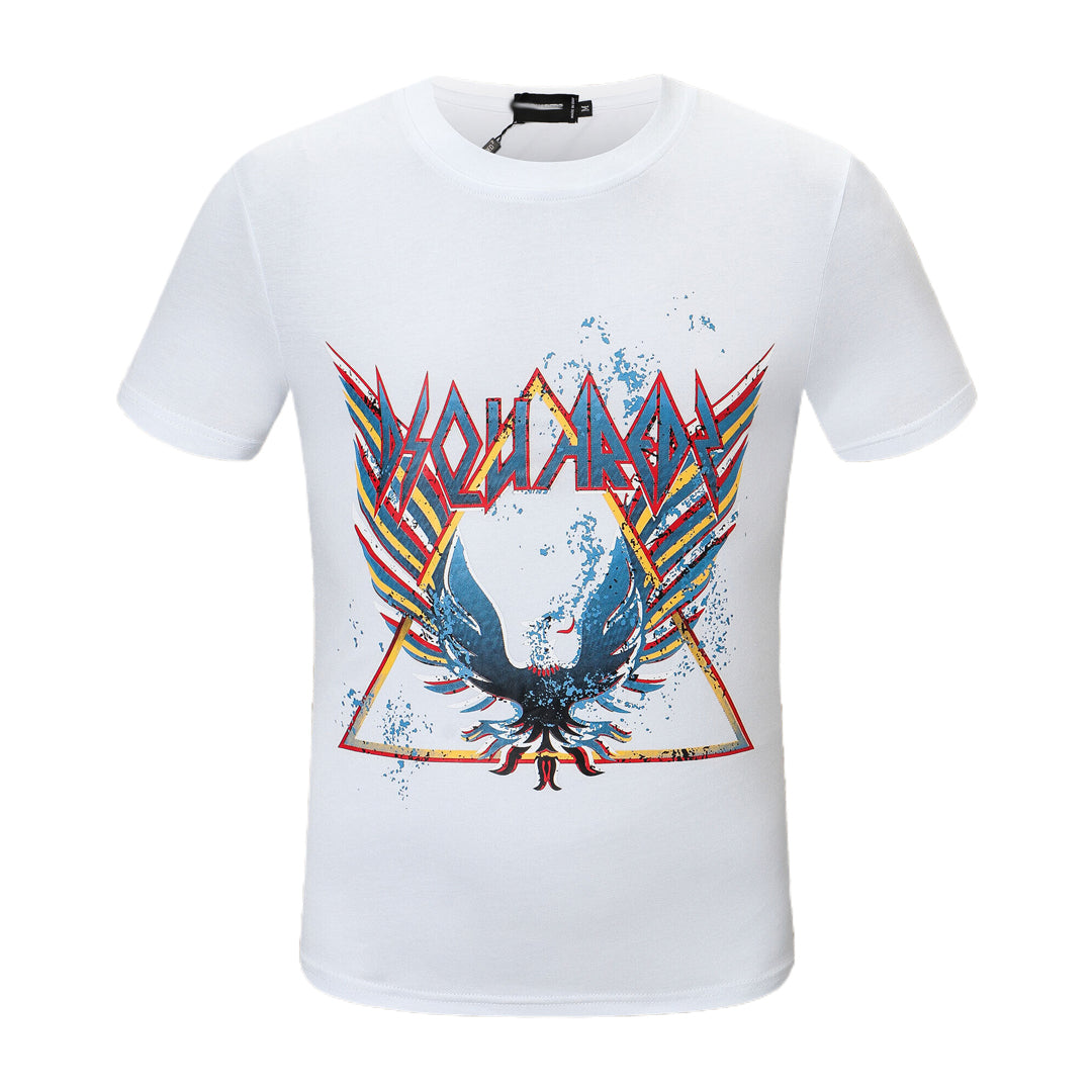 New-D2 Print 2024ss Cotton T-shirt