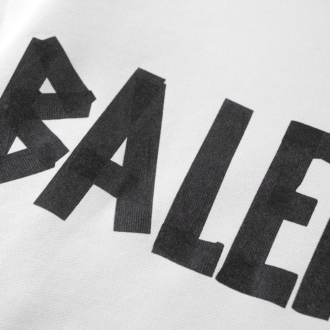 Balenciaga Chest Logo Print Hoodie — Classic Fit