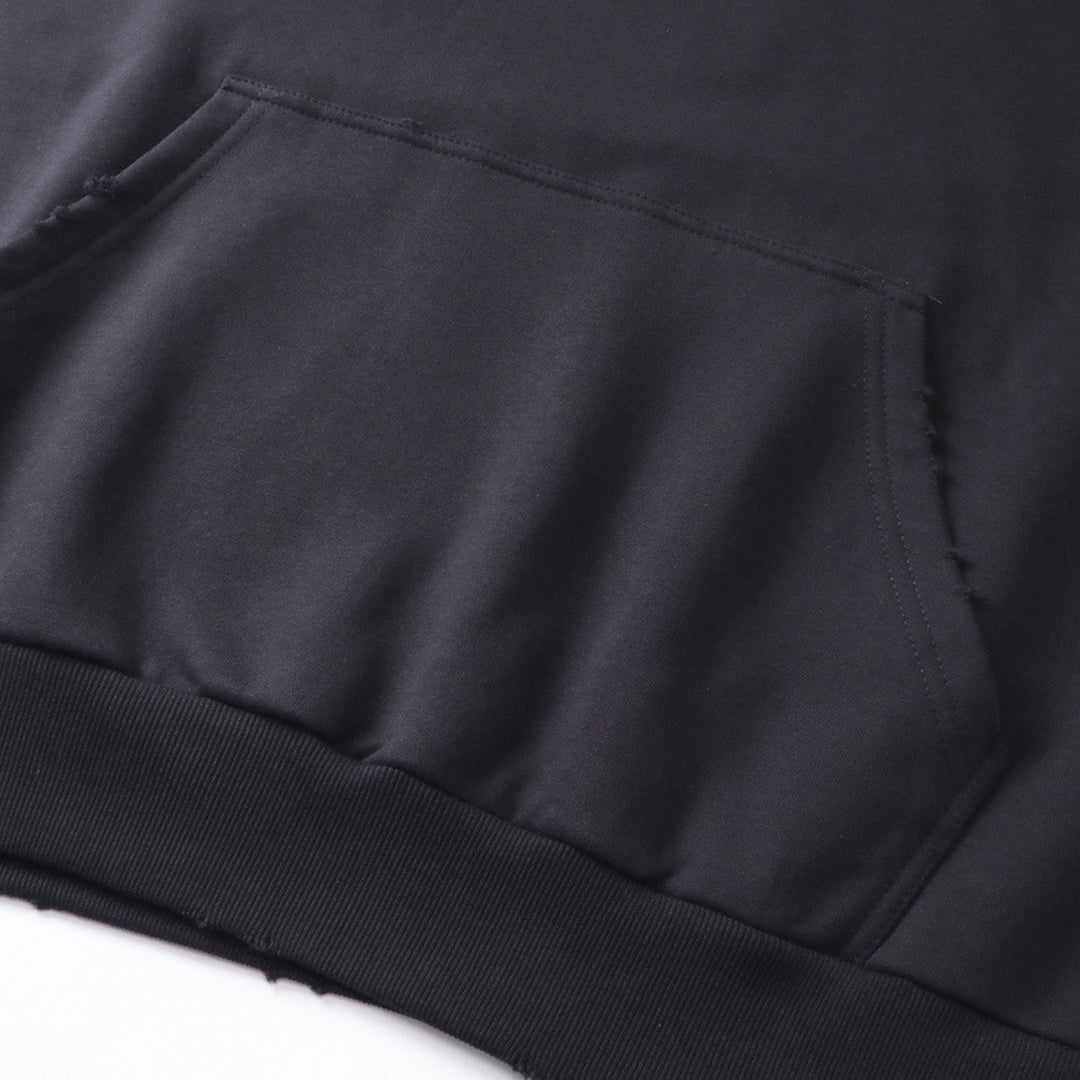 Balenciaga Stacked Logo Print Hoodie