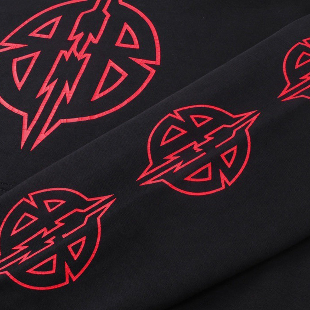 Balenciaga BB Logo Oversized Hoodie — Dark Edition