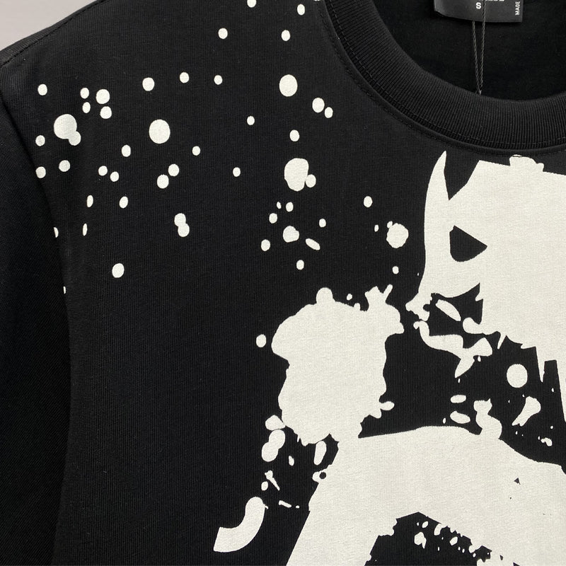 New-D2 Lettering Printed Cotton T-Shirt