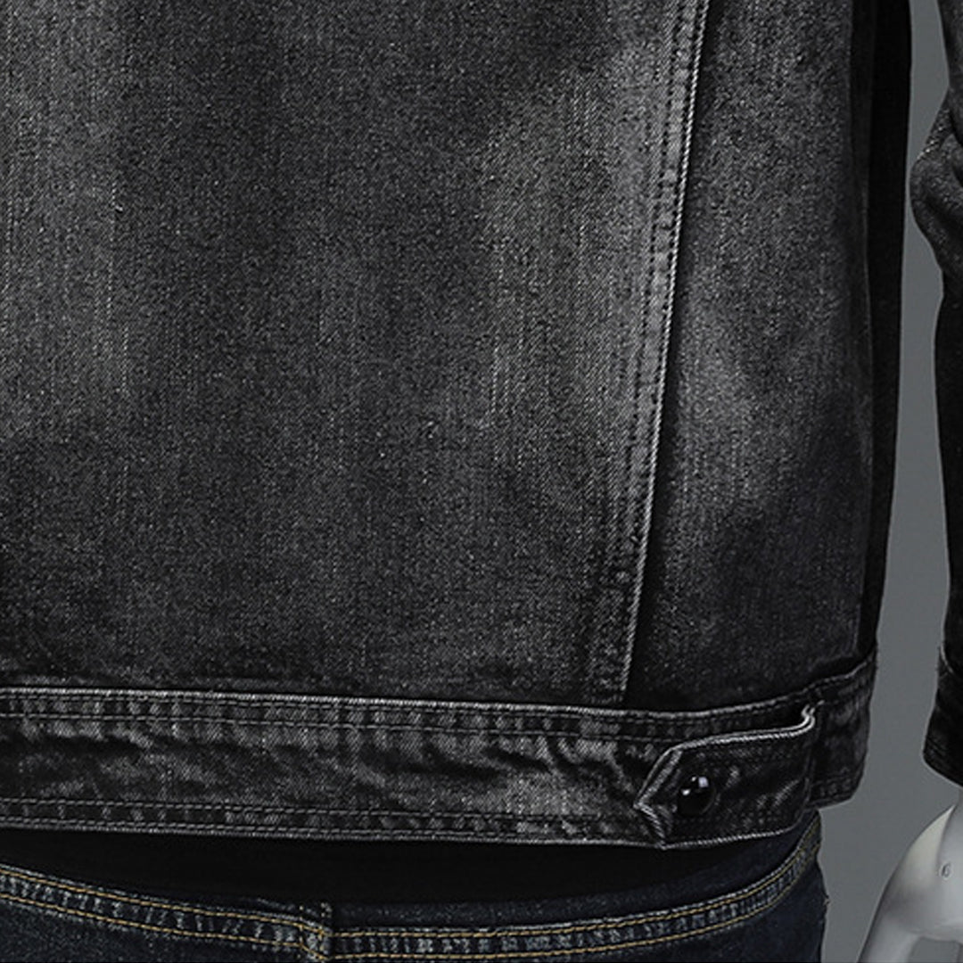 SOLA-DSQ2 2024ss Black Denim Jacket