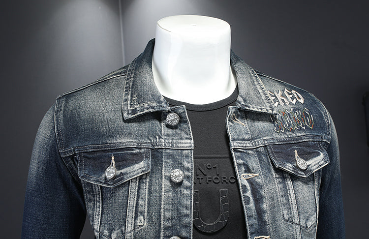 SOLA-DSQ2 Black Denim Jacket