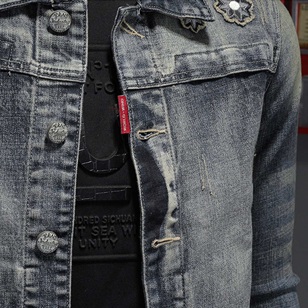 SOLA-DSQ2 2024ss Blue Denim Jacket