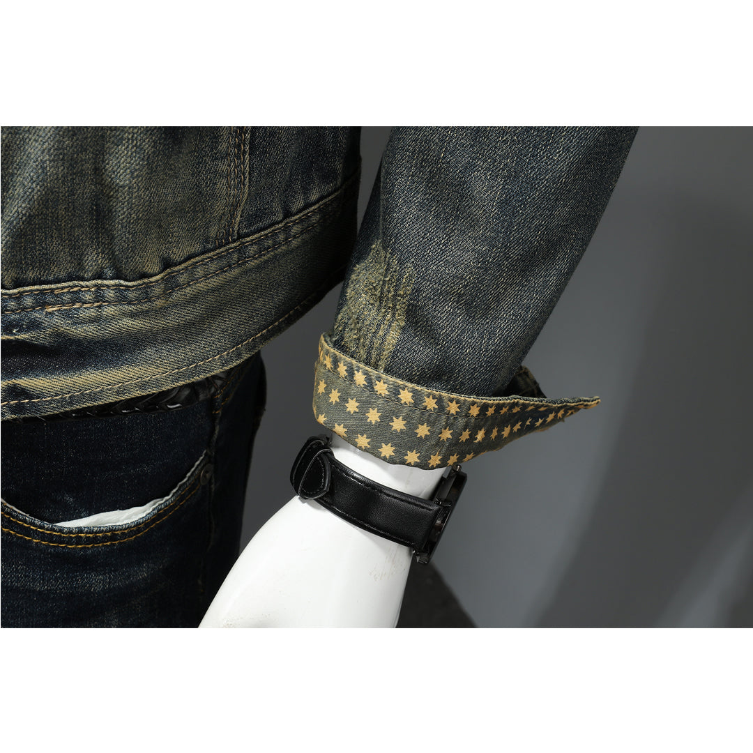 SOLA-DSQ2 Black Denim Jacket