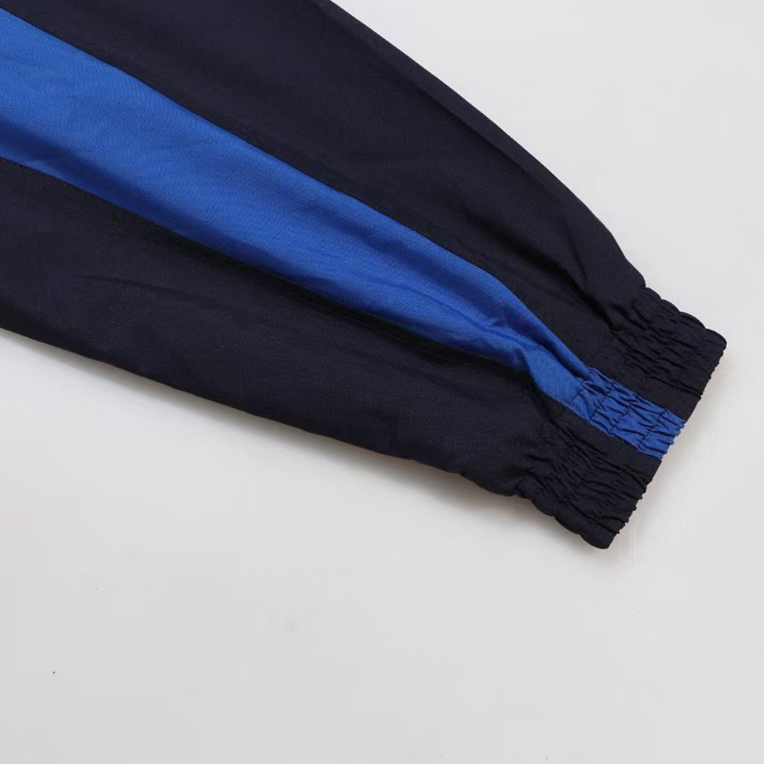 Balenciaga Men's Color-Block Trench Coat