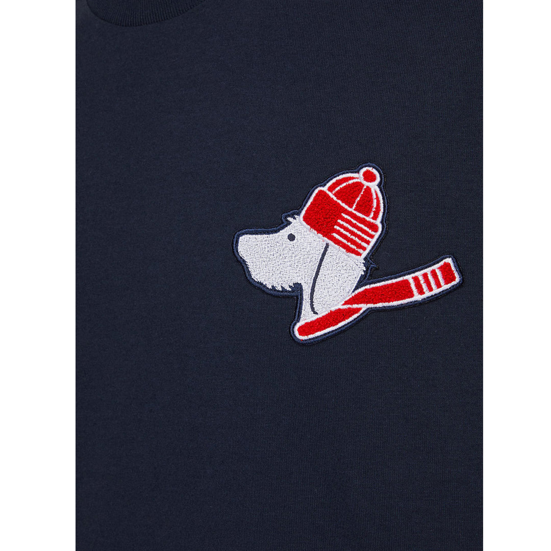 トムブラウン パピー刺繍 Tシャツ