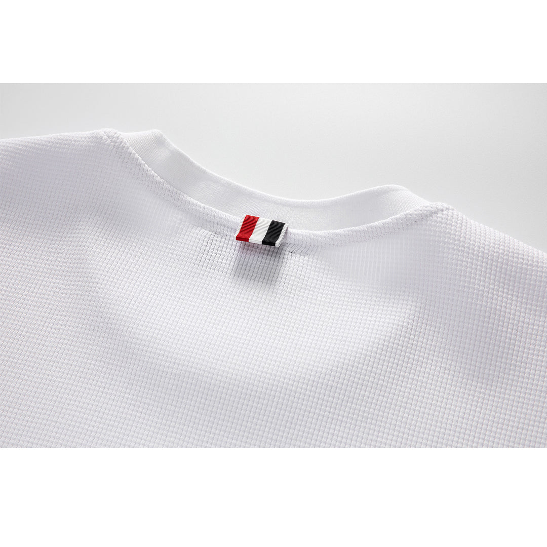 Thom Browne ソリッドカラー Tシャツ