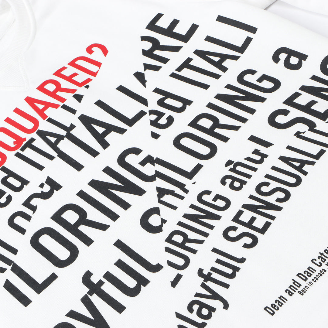 SOLA-DSQ2 24ss Printing Sweatshirt