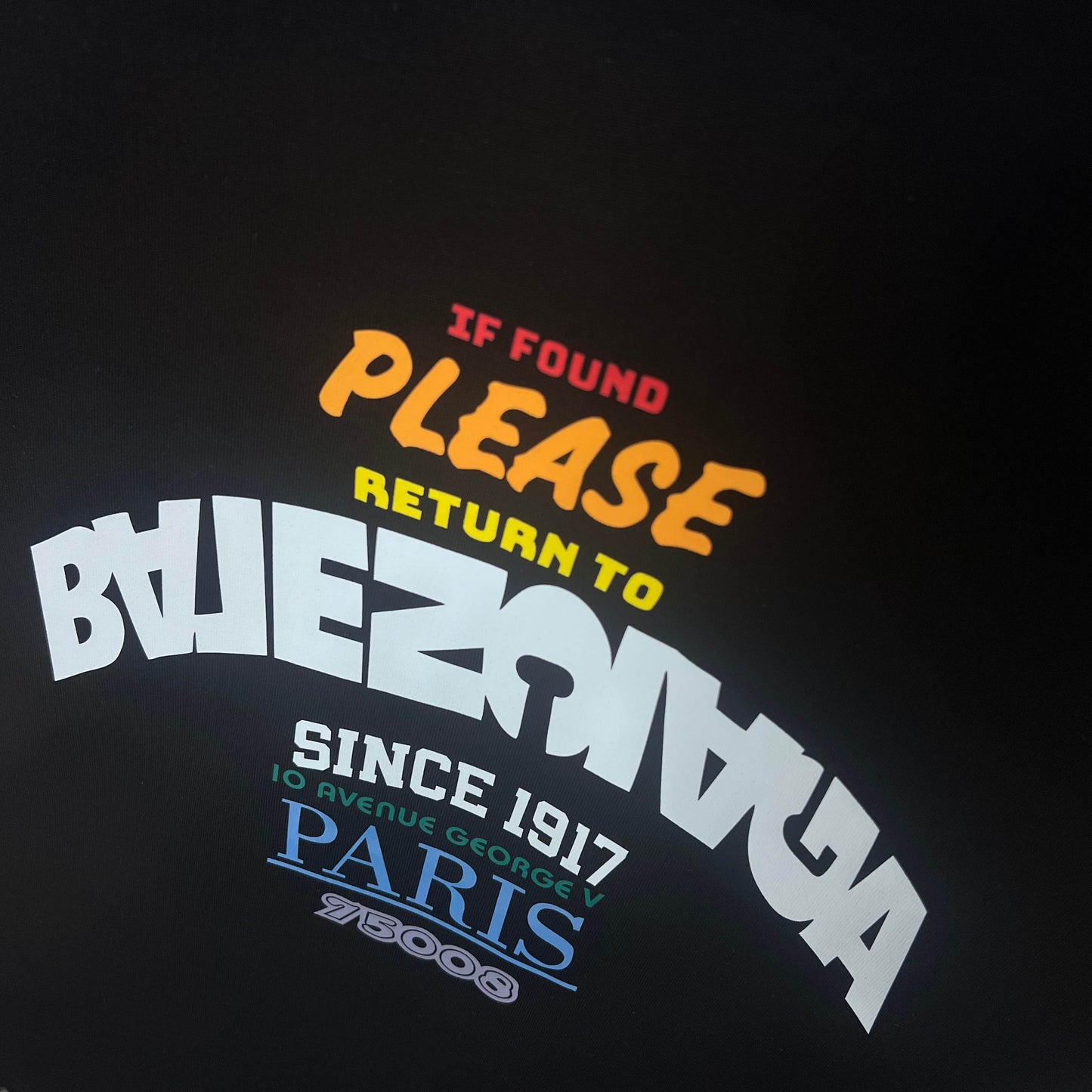 Balenciaga Men's Vintage T-Shirt
